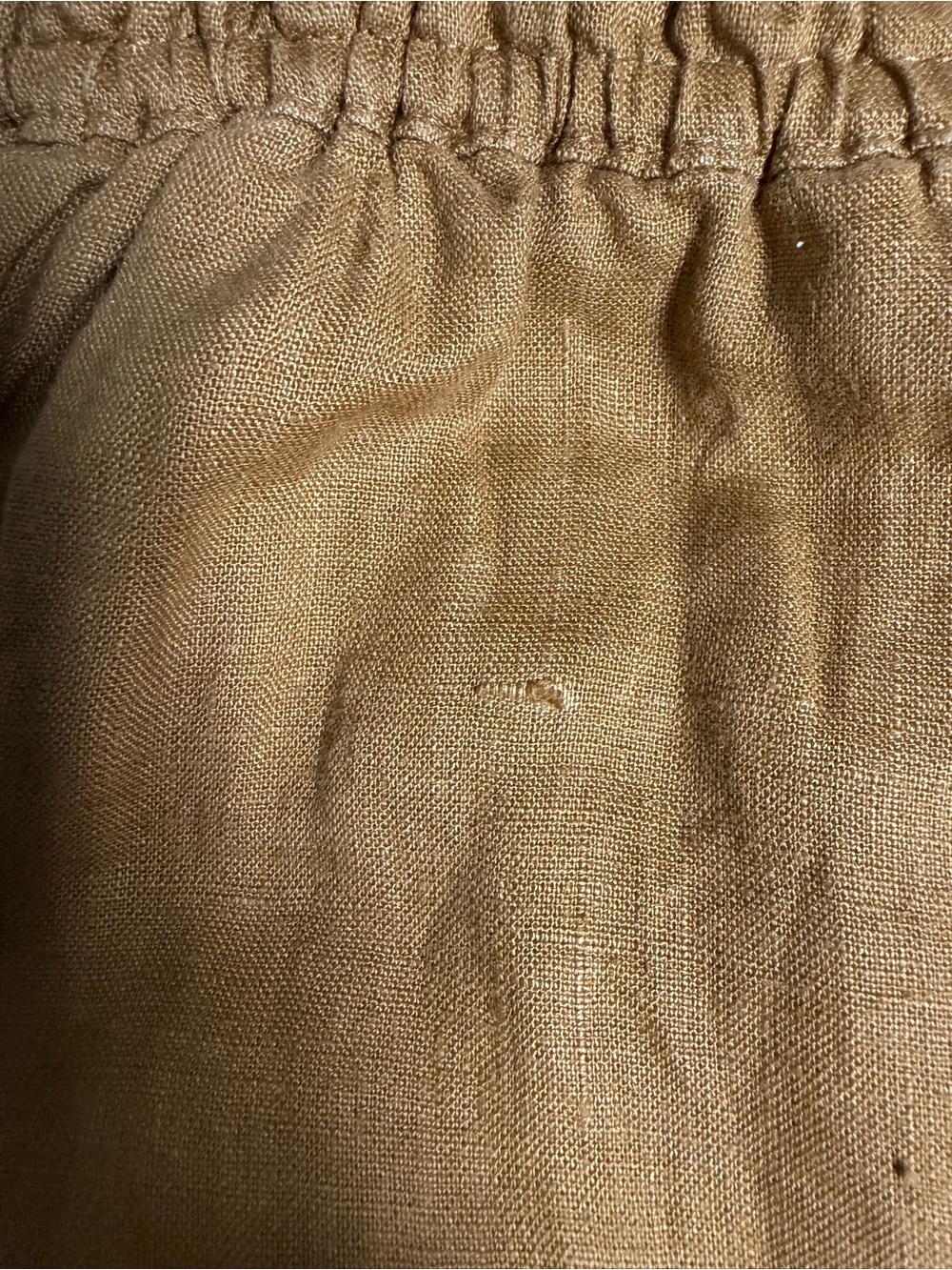 Linen wide leg pants - Picture 2 of 5